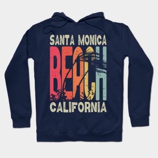 Santa Monica Beach California Hoodie